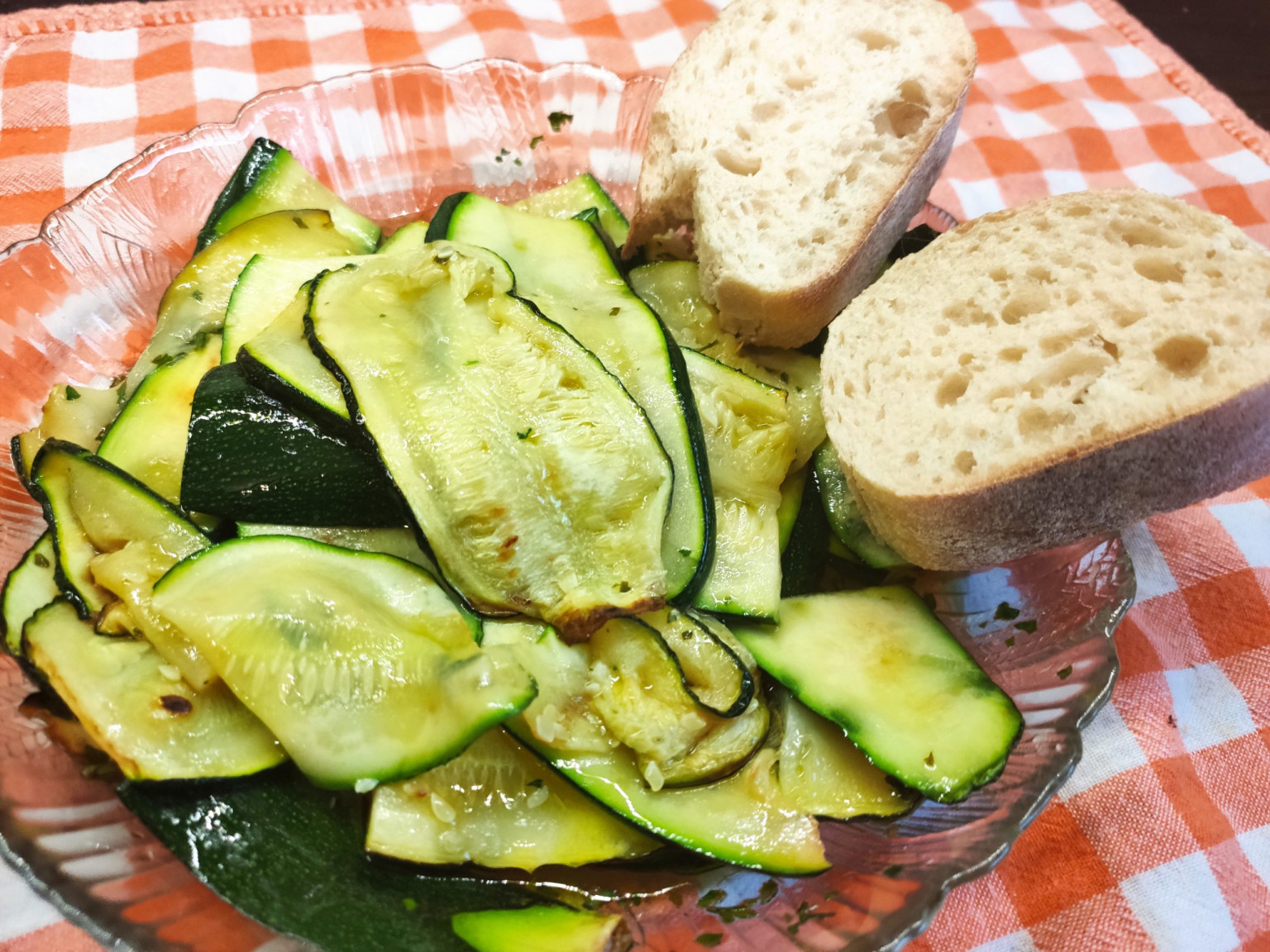 Gebratene Antipasti – Zucchini – Kochen-mit-Bella