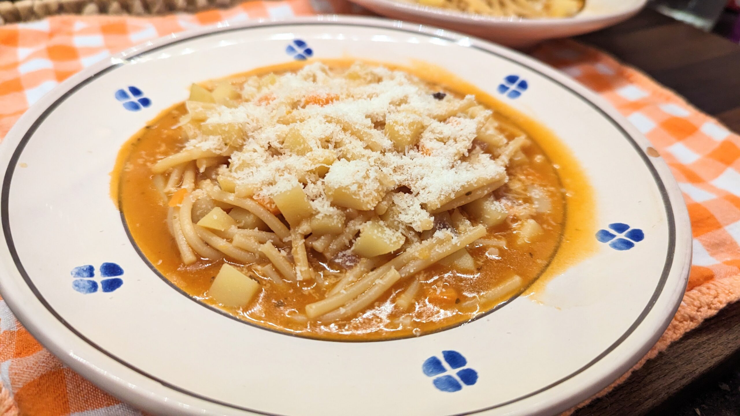 Pasta e Patate - Nudeln mit Kartoffeln